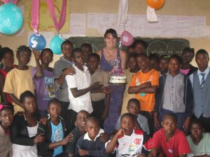 Hannah B-day in Zambia